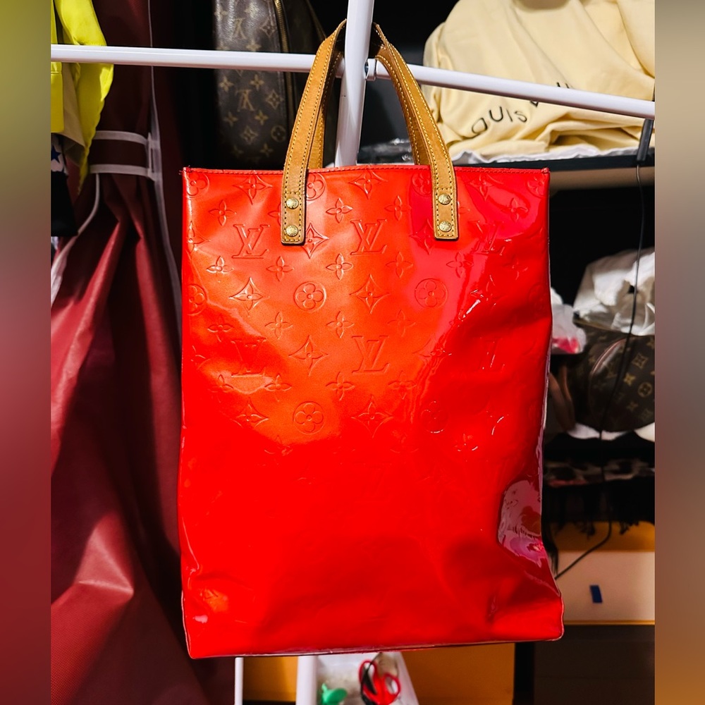 LV Monogram Vernis Reade Tote Bag
